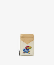 Kansas Jayhawks Zip Card Case
