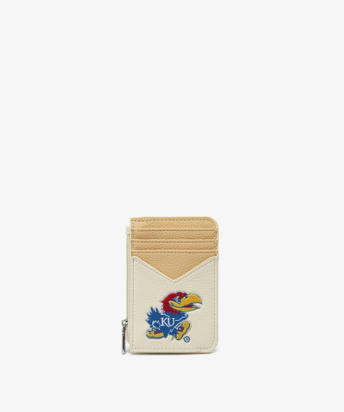 Kansas Jayhawks Zip Card Case