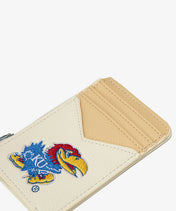 Kansas Jayhawks Zip Card Case