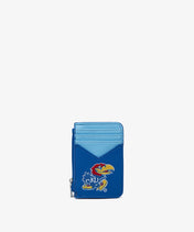 Kansas Jayhawks Zip Card Case