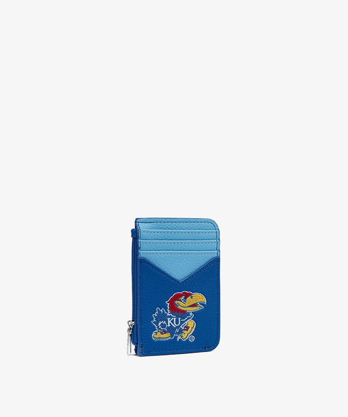 Kansas Jayhawks Zip Card Case