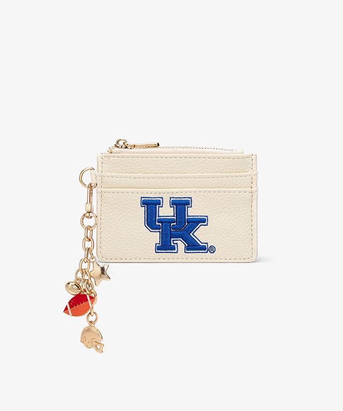 Kentucky Wildcats Card Holder with Football Charm