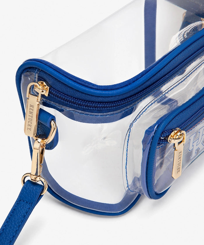 Kentucky Wildcats Clear Crossbody Bag