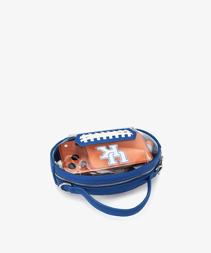 Kentucky Wildcats Football Clear Crossbody Bag
