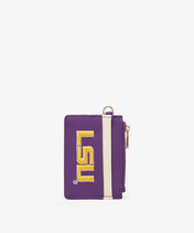 LSU Tigers Card Holder with Football Charm