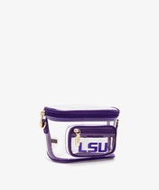 LSU Tigers Clear Crossbody Bag