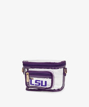 LSU Tigers Clear Crossbody Bag
