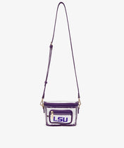 LSU Tigers Clear Crossbody Bag