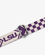 LSU Tigers Football Clear Crossbody Bag
