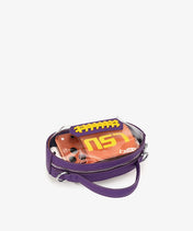 LSU Tigers Football Clear Crossbody Bag