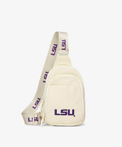 Louisiana State University Fighting Tigers Canvas Sling Bag