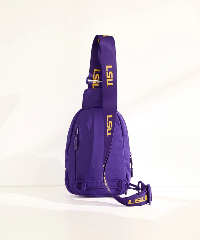Louisiana State University Fighting Tigers Canvas Sling Bag