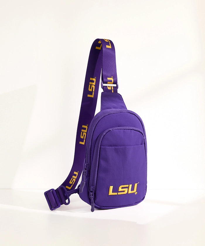 Louisiana State University Fighting Tigers Canvas Sling Bag