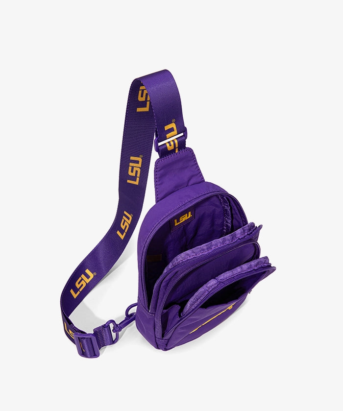 Louisiana State University Fighting Tigers Canvas Sling Bag