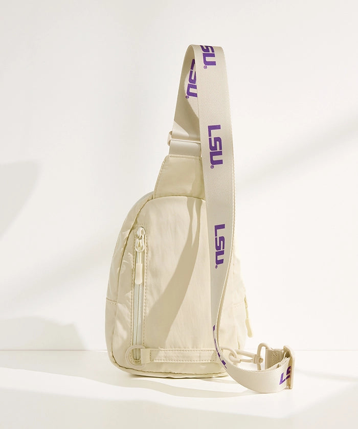 Louisiana State University Fighting Tigers Canvas Sling Bag