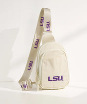Louisiana State University Fighting Tigers Canvas Sling Bag