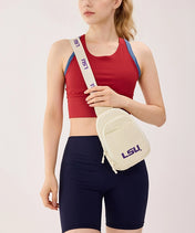 Louisiana State University Fighting Tigers Canvas Sling Bag