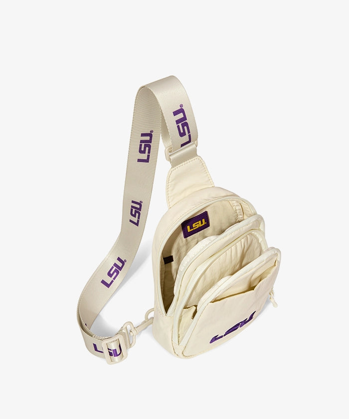 Louisiana State University Fighting Tigers Canvas Sling Bag