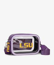 Louisiana State University Fighting Tigers Clear Camera Bag