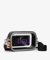 Louisiana State University Fighting Tigers Clear Camera Bag