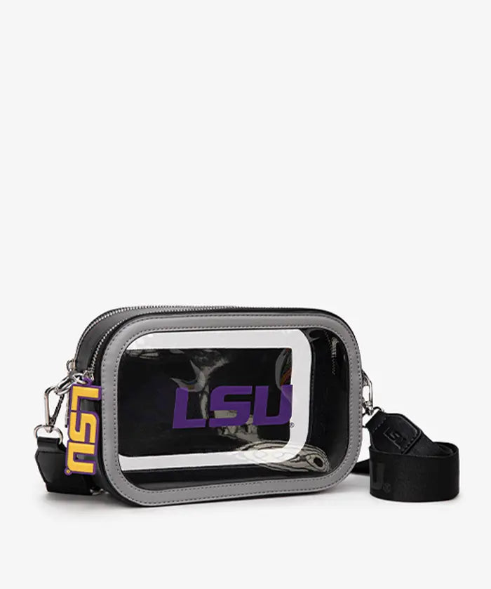 Louisiana State University Fighting Tigers Clear Camera Bag
