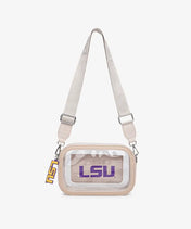 Louisiana State University Fighting Tigers Clear Camera Bag