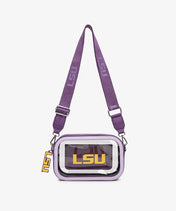Louisiana State University Fighting Tigers Clear Camera Bag