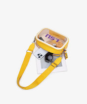 Louisiana State University Fighting Tigers Clear Camera Bag