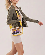 Louisiana State University Fighting Tigers Clear Camera Bag