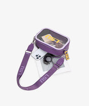 Louisiana State University Fighting Tigers Clear Camera Bag