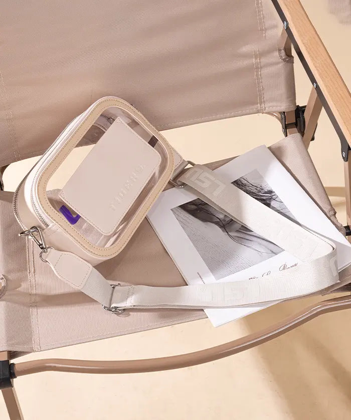 Louisiana State University Fighting Tigers Clear Camera Bag