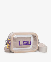 Louisiana State University Fighting Tigers Clear Camera Bag