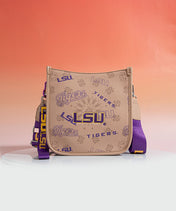 Louisiana State University Fighting Tigers Crossbody Bag