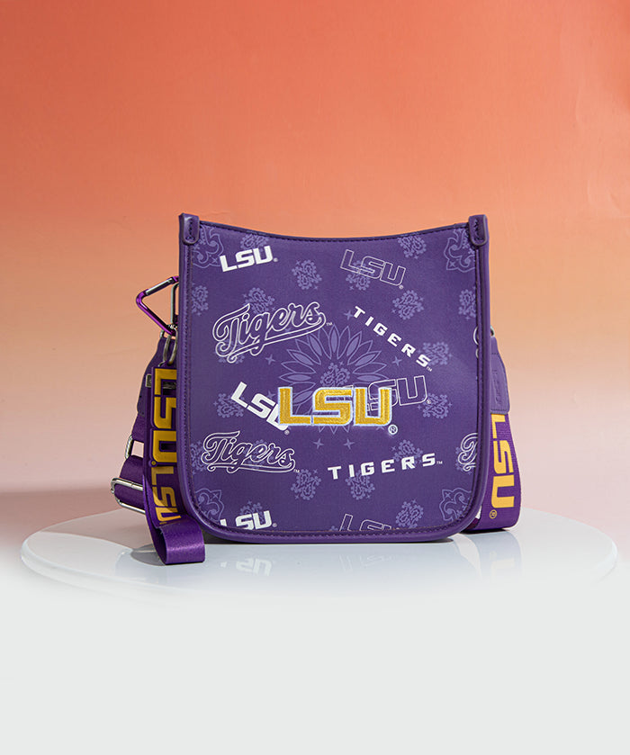 Louisiana State University Fighting Tigers Crossbody Bag