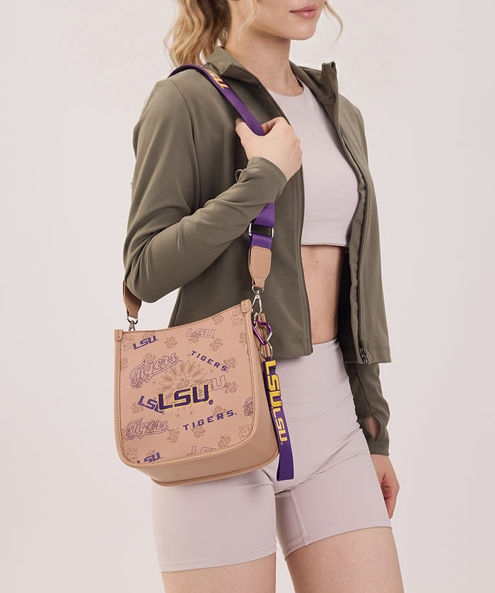 Louisiana State University Fighting Tigers Crossbody Bag