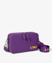 Louisiana State University Fighting Tigers Crossbody Bag with Coin Pouch