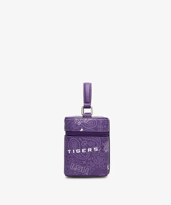 Louisiana State University Fighting Tigers Box Bag with Top Handle