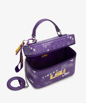 Louisiana State University Fighting Tigers Box Bag with Top Handle