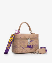 Louisiana State University Fighting Tigers Box Bag with Top Handle