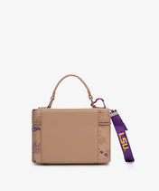 Louisiana State University Fighting Tigers Box Bag with Top Handle