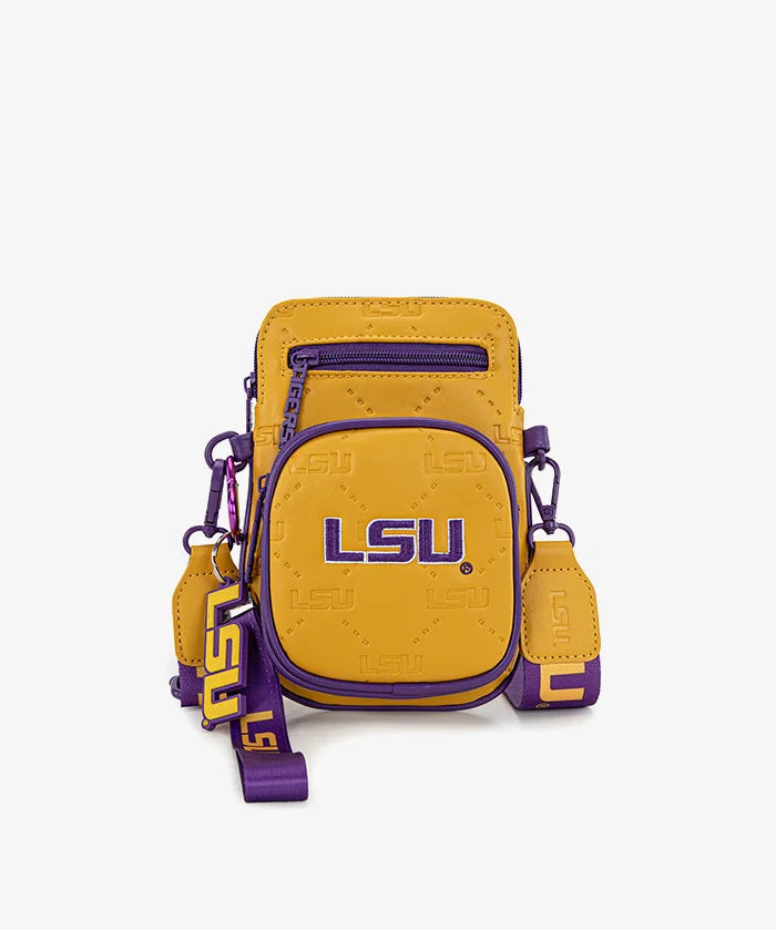 Louisiana State University Fighting Tigers Mini Crossbody Purse