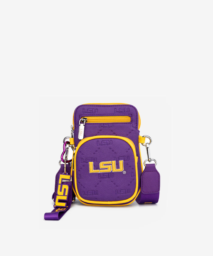 Louisiana State University Fighting Tigers Mini Crossbody Purse