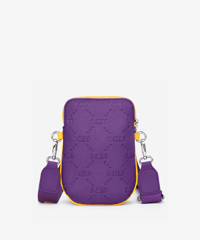 Louisiana State University Fighting Tigers Mini Crossbody Purse