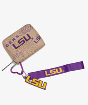 Louisiana State University Fighting Tigers Mini Wristlet Wallet