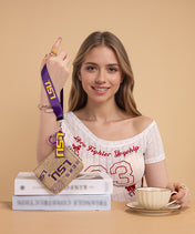 Louisiana State University Fighting Tigers Mini Wristlet Wallet