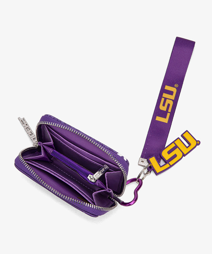 Louisiana State University Fighting Tigers Mini Wristlet Wallet