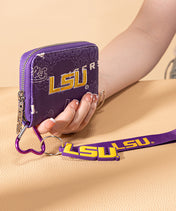 Louisiana State University Fighting Tigers Mini Wristlet Wallet