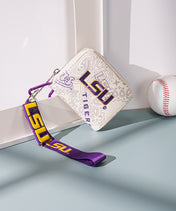 Louisiana State University Fighting Tigers Mini Wristlet Wallet