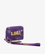 Louisiana State University Fighting Tigers Mini Wristlet Wallet