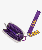 Louisiana State University Fighting Tigers Mini Wristlet Wallet